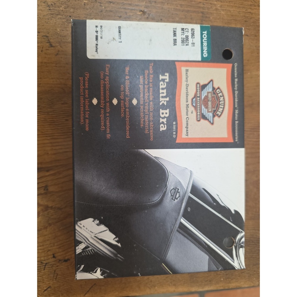 GENUINE H-D Harley 62063-01 / '97-LATER Electra Glide/Touring  Gas Fuel Tank Bra